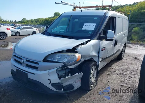 2017 Ram Promaster City Tradesman Slt z USA, uszkodzony, nr VIN ZFBERFBB7H6E54208